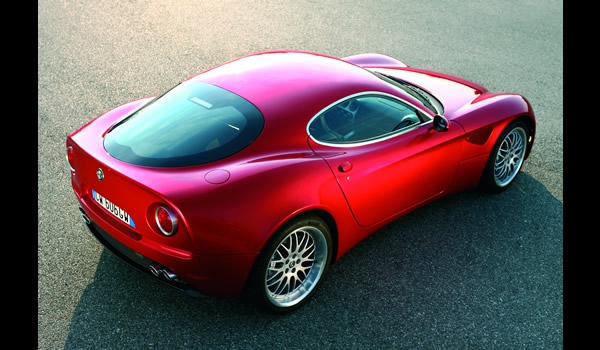 Alfa Romeo 8C Competizione 2006  upside vie<w